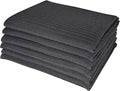 Candy Cottons Dish Towels|Kitchen Dish Cloths Two-Sided Waffle Terry|13x28 Inches 100% Cotton Dish Rags Washing Dishes|Super Absorbent Reusable Quick Drying Dish Towels| 6-Pc Set Grey