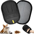 Seyezo Pet Hair Removal Glove, Reusable Washable Pet Hair Remover for Cats Dogs, Electrostatic Cat Grooming Gloves for Pet Hair, Efficient Dog Hair Remover for Couch,Furniture,Clothes (Black)
