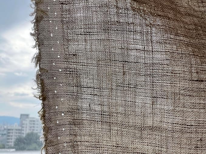 100% Linen Fabric – Yarn Dyed Chambray, Pre-Washed, Lightweight Crisp & Cool Handfeel, 52–54" Wide – The Linen Lab (Beige 4799, 3y)