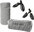 SURGEWARE Washing Machine Shoe Bags 2 PCS - Keep Your Shoes Clean & Protected - Durable Fiber Material - Reusable, Lightweight, and Convenient for Easy Laundry Washing & Drying