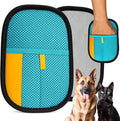 Uproot Clean Pet Hair Removal Tool Glove for Cats & Dogs: Infinitely-Reusable Electrostatic Pet Hair Remover Glove for Any Fabric - Cleans Furniture, Clothes, Car Upholstery, & More
