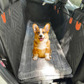 XINYI Dog Car Seat Cover for Back Seat, Dog Bed for Car, Non-Slip Sofa and Travel Pet Mat, Soft and Comfortable, Easy to Clean(Gray, 27.6" X 59.1")