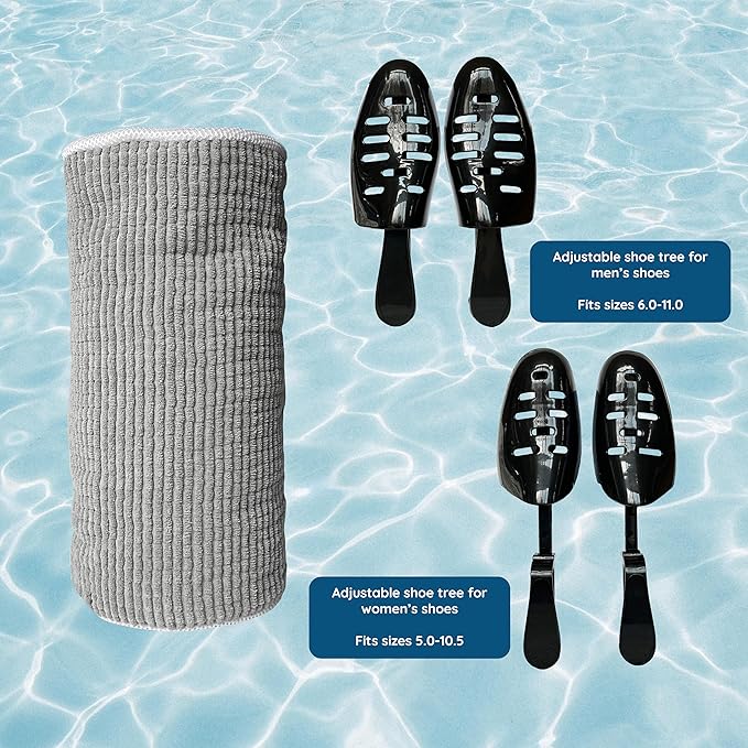 SURGEWARE Washing Machine Shoe Bags 2 PCS - Keep Your Shoes Clean & Protected - Durable Fiber Material - Reusable, Lightweight, and Convenient for Easy Laundry Washing & Drying