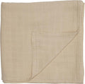 Huxie Swaddle - 100% Organic Cotton - Muslin Swaddle Blankets for Newborn, 47" x 47" (Fog)