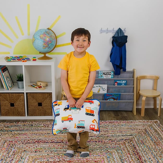 Wildkin Kids Plush Nap Mat – Soft, Cozy, Convenient for Daycare & Preschool