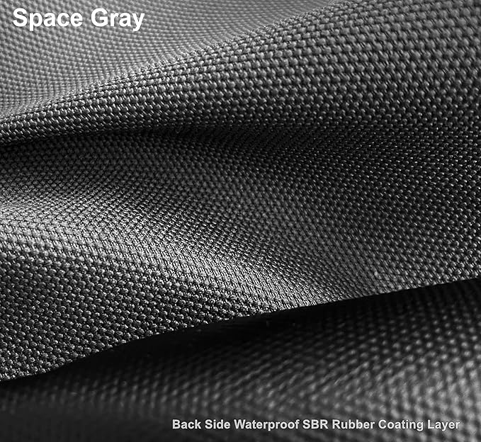 Dogbed4less Memory Foam Platform Dog Bed, Crate Mattress for Orthopedic Joint Relief with Waterproof Removable Cover Medium 35X22X3 Space Gray