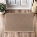 CAMILSON Easy Jute Rug 2x3, Indoor Outdoor Natural Color Fiber Area Rugs for Living Room and Kitchen Rug, Sisal Boho Woven Design, Easy-Cleaning, Washable Outside Carpet Alfombras (2 x 3)