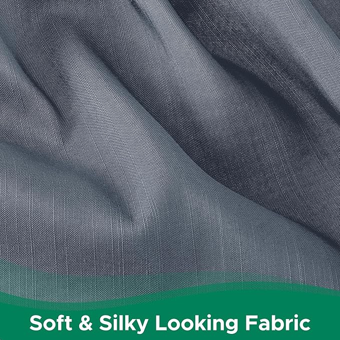 Biscaynebay Wrap Around Bed Skirts for Full & Full XL Beds Short Drop of 12", Dark Grey Adjustable Elastic Dust Ruffles Easy Fit Wrinkle Resistant Silky Luxurious Fabric Machine Washable
