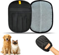 Greenwyn Pet Hair Removal Glove – Upgraded 5 Finger Reusable Electrostatic Grooming Tool for Dogs & Cats, Removes Hair, Lint & Debris from Carpet, Couch, Car Seat & Clothing (1 Piece)