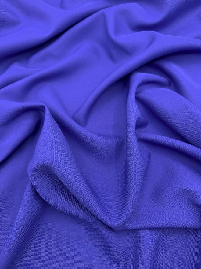 EOVEA - Polyester Poplin Fabric by The Yard – 100% Polyester, 60” Wide Durable Versatile Material for Apparel, Home Décor, Crafts, Tablecloths, Curtains, Drapes, Sewing & DIY Projects (Purple,50 Yard)