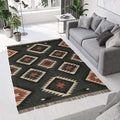 Klim Wool Jute Rug – Handwoven Elegance and Durability (Design 6)