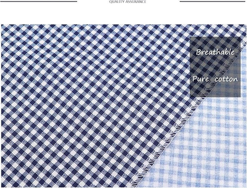 ARING PET Dog Bandanas, Navy Plaid Kerchief Triangle Bibs Scarf for Puppy Small Medium Large Boy Girl Dogs Cats-S
