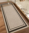 chakme Bathroom Rugs Mat 59x24, Ultra Thin Non Slip Bath Mat Large Quick Dry Absorbent Bath Mat for Bathroom Floor, (Light Beige, 59"x24")