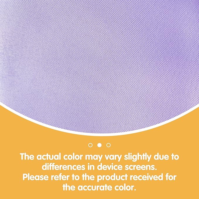 BRILLMAX 6 Pack Lavender Tablecloths for 8 Foot Rectangle Tables 60 x 126 Inch - 8ft Rectangular Bulk Linen Polyester Fabric Washable Cloth Cover for Wedding Reception Banquet Birthday Party
