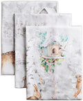 Maison d' Hermine Kitchen Towels Set of 3 100% Cotton 20" x 27.5" Reusable Cloth Tea Dish Towels Absorbent with Hanging Loop for Kitchen Dining Thanksgiving Christmas Decorations (Christmas Tradition)