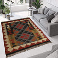 Klim Wool Jute Rug – Handwoven Elegance and Durability (Design 3)