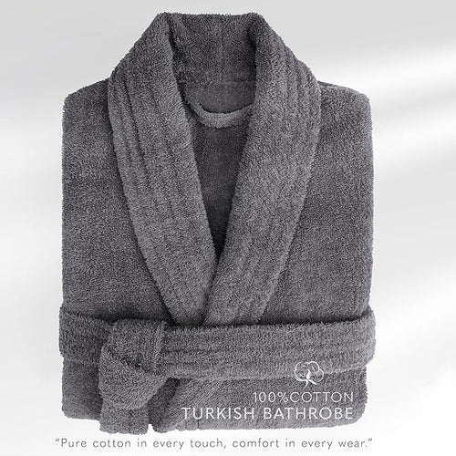 American Soft Linen Women’s 100% Cotton Terry Bathrobe – Soft, Absorbent, Quick Dry Turkish Robes for Women Quality Housecoat