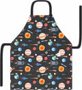 Kids Aprons for Girls and Boys, Toddler Apron with Pocket for Painting, Cooking, Baking, Gardening and Crafts