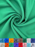 EOVEA - Polyester Poplin Fabric by The Yard – 100% Polyester, 60” Wide Durable Versatile Material for Apparel, Home Décor,Crafts, Tablecloths,Curtains,Drapes,Sewing & DIY Projects (Kelly Green,1 Yard)