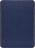 Comfyable Laptop Sleeve 13 Inch Precisely Compatible with MacBook Air M4 2025-2018 & MacBook Pro M2 2022 M1 2020-2016, Faux Leather Cover Case, Midnight Blue