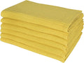 Candy Cottons Dish Towels|Kitchen Dish Cloths Two-Sided Waffle Terry|13x28 Inches 100% Cotton Dish Rags Washing Dishes|Super Absorbent Reusable Quick Drying Dish Towels| 6-Pc Set Lemon Yellow