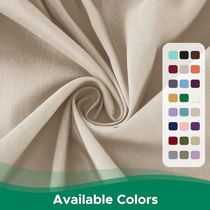 Biscaynebay Wrap Around Bed Skirts for Full & Full XL Beds 12" Short Drop, Light Camel Adjustable Elastic Dust Ruffles Easy Fit Wrinkle Resistant Silky Luxurious Fabric Machine Washable