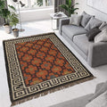 Klim Wool Jute Rug – Handwoven Elegance and Durability (Design 8)