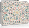 iCasso Laptop Sleeve 13 inch for MacBook Air 13-13.6 inch, Cute Laptop case for MacBook Pro 13 inch, Slim Protective Travel Carrying Case for MacBook Pro 14 inch, Chromebook, HP, Pink Boho Floral
