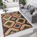 Klim Wool Jute Rug – Handwoven Elegance and Durability (Design 4)