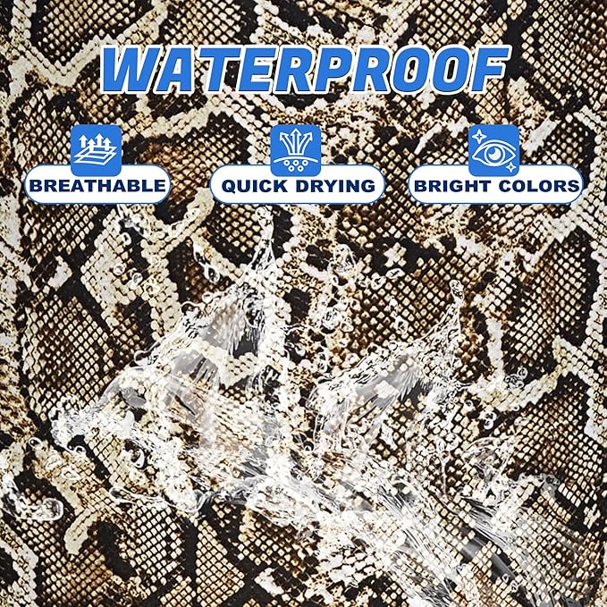 Faux Snakeskin Pattern Laundry Basket Oxford Cloth Python Laundry Hamper With Handle Foldable Portable Clothes Storage Basket 18.9 X 16.5 In Storage Bag For Laundry Room/Bathroom/Bedroom/Dormitories