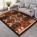 Klim Wool Jute Rug – Handwoven Elegance and Durability (Design 19)