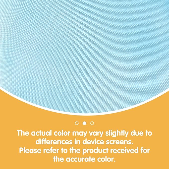 BRILLMAX 6 Pack Light Blue Tablecloths for 6 Foot Rectangle Tables 90 x 132 Inch - 6ft Rectangular Bulk Linen Polyester Fabric Washable Cloth Cover for Wedding Reception Banquet Birthday Party