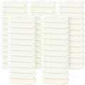 Tens Towels Pack of 60 Washcloths, 12 x 12 Inches, Lighter Weight, Quick to Dry, Super Soft & Absorbent, Gentle Face Towels, Hotel Quality, Perfect for Bathroom, Gym, Spa (Ivory, 60 Pack)
