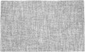 HARFINGTON 6pcs Linen Fabric Placemats 12" x 18" Polyester Rectangle Place Mats Machine Washable Heat Resistant Kitchen Table Mats for Outdoor Indoor Party Family Holiday, Silver Gray