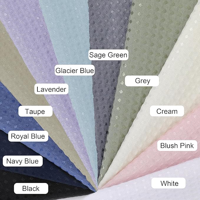 OVZME Stall Fabric Shower Curtain Set - 36Wx72L, Waffle Weave 230GSM Heavy Duty Small Shower Curtains for Narrow Stall Size, Machine Washable Bath Curtain with 12 Plastic Hooks, Glacier Blue