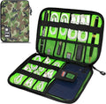 Miavers Electronics Organizer,Travel Cord Organizer Pouch, Portable Cable Organizer Bags,Travel Electronic Accessories Storage Case for Cables, Cords, Charger, Phone (CamouflageGreen)