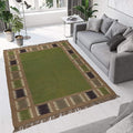 Klim Wool Jute Rug – Handwoven Elegance and Durability (Design 5)