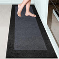 DOMUSTEX Machine Washable Kitchen Rug 24" x 70", Non Slip Kitchen Mat for Floor, Absorbent Entrance Runner Rug for Bedroom, Hallway, Bathroom, Door (Roll Packing)