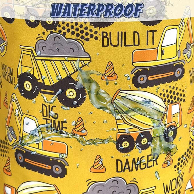 Cartoon Cars Pattern Laundry Hamper Foldable Oxford Cloth Funny Laundry Basket With Handle Portable Clothes Storage Basket Laundry Bag 18.9"x16.5" For Laundry Room/Bedroom/Bathrooms