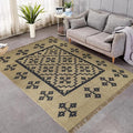 Klim Wool Jute Rug – Handwoven Elegance and Durability (Design 18)