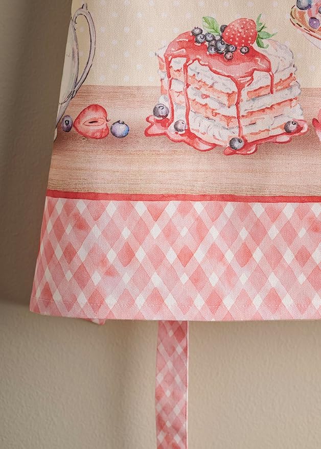 Maison d' Hermine 100% Cotton Apron for women with Pocket Kitchen Chef Apron for Men Cooking Gardening Server Waitress