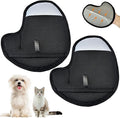 2 Pcs Pet Hair Remover Gloves for Cats & Dogs, Electrostatic Cat Hair Remover Dog Grooming Gloves, Reusable Pet Hair Cleaning Tool Washable Pet Hair Mitt for Carpet Curtain Clothing Couch Car Seat