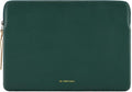 Comfyable Slim Protective Laptop Sleeve 14 Inch Snugly Compatible with MacBook Pro 14-inch M5 M4 M3 M2 M1 Pro/Max 2025, PU Leather Bag Waterproof Cover Notebook Computer Case for Mac, Green