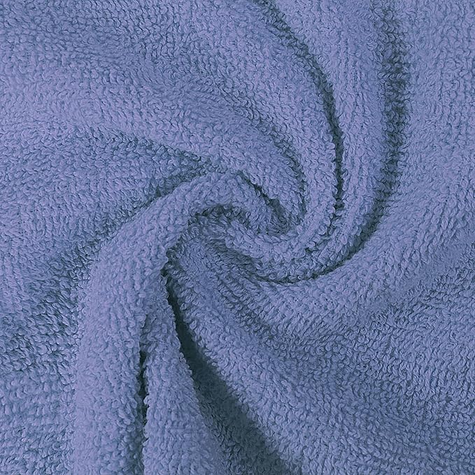 Utopia Towels 12 Pack Premium Wash Cloths Set, 12 by 12 Inches, 100% Cotton Ring Spun, Highly Absorbent and Soft Feel Essential Washcloths for Bathroom, Spa, Gym, and Face, Electric Blue
