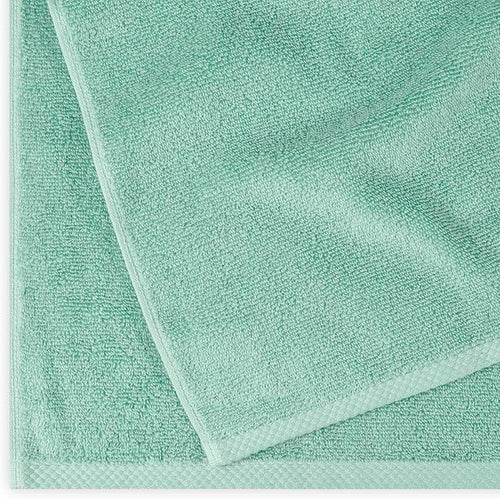 Amazon Basics 100% Cotton Quick-Dry Lightweight Bath Towel, 2 Count, Seafoam Green, 12 Pack
