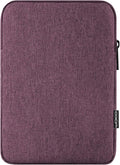 MoKo 12.9 Inch Tablet Sleeve Fits 13 Inch New iPad Pro M4 & Air M2 2024,iPad Pro 12.9 M2&M1,Galaxy Tab S8+/S9+ 12.4,Surface Laptop Go 12.4,Polyester Bag Fit with Apple Pencil or Smart Keyboard, Purple
