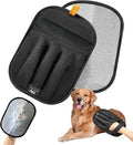 Mjhluxe Pet Hair Removal Glove for Cats & Dogs, Five-Finger Electrostatic Reusable Gloves for Removing Fur from Couch, Carpet, Clothing & Car Seats