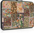 iCasso Laptop Sleeve 13 inch for MacBook Air 13-13.6 inch M3/M2/M1, Cute Laptop Sleeve for MacBook Pro 13 inch, Slim Protective Travel Carrying Case for MacBook Pro 14'', Chromebook HP Dell, Brown