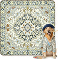 FXW Washable Pee Pads for Dogs, Puppy Pads with Super Absorbent, Specifically Designed for Rollick/Homeplus 24inch 8 Panels Dog Playpen, 63" Square, Boho Beige, 1 Pack
