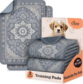 Super Absorbent Washable Pee Pads for Dogs (2-Pack) – Reusable Puppy Training Pads, 100% Waterproof & Leakproof Dog Pee Pads with Non-Slip Backing – Durable, Quick-Dry Pet Pads for Crates & Floors